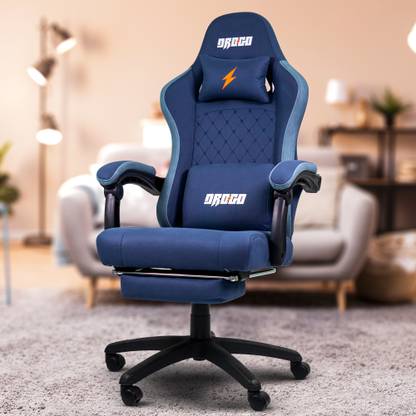 Drogo Throne Home Office Computer Chair with Full Recline Foot Rest Armrest Ergonomic Gaming Chair