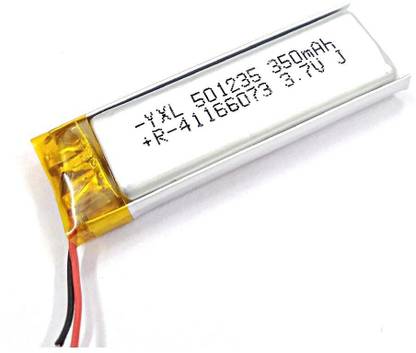 NexElectronic 3.7V 350mAh Lipo Rechargeable Battery Model -YXL 501235 Game Battery