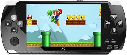 GLOWISH Retro Handheld Game Console 4.3Inch Screen 128bit Video Games Console psp Game 4 GB with 10000 GAMES