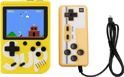 HG WORLD Sup R35X 2 Player Retro 400+ Classic Video Games PortableHandheld Gaming Console 64 GB with 3.5" Screen, Contra, Turtles, Tank, Bomber Man, Aladdin, Etc