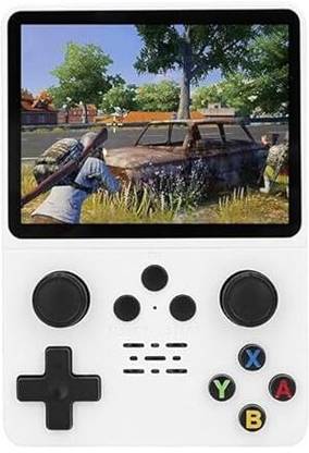 gamenophobia R35S Retro 64GB White Video Game Console Mini Handheld 64 GB with 8000+ Classic Games
