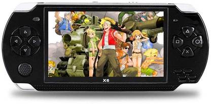 TECHZONE PSP Built-in Games MP4 Player Tv Out Portable Game Console With 10000 TZ_PSP_06 8 GB with Mario, Contra, Mustafa, Tekken 3, etc.