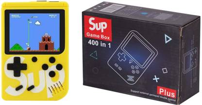 HG WORLD Sup R35X Retro 400+ Classic Video Games Portable Handheld Gaming Console 64 GB with 3.5" Screen, Contra, Turtles, Tank, Bomber Man, Aladdin, Etc