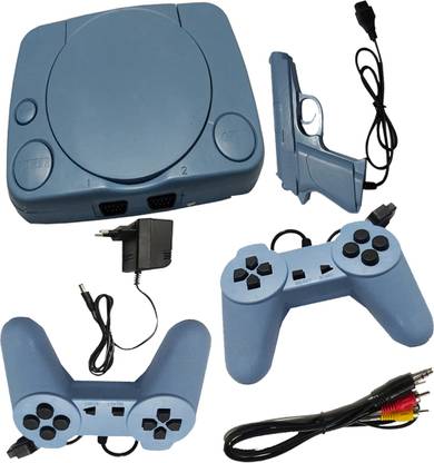 Nouveau NV0200 Plug & Play Kids Video Game With 1 Shouting Gun With Inbuild Game NA GB with Contra, Duck Hunt, Snow Bros, Dr. Mario, Turtles