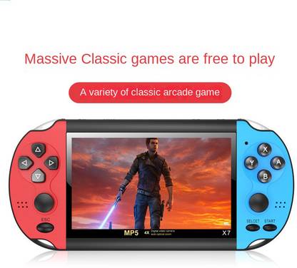 NextTech X7 PSP Game Console:Unlock The Power of 1000+ Games and Nostalgic Memories YR-04 8 GB with 1000+ Games