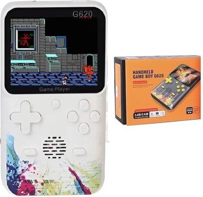 HG WORLD Retro Game Boy G620 gaming console for tv Pocket Sup Game Box handheld 3.5TFT Screen Rechargeable Battery handheld console Hand video game for tv 32MB GB with 500+ Preinstall video game handheld,Best Gift All Ages Mario Game Mortal Combat