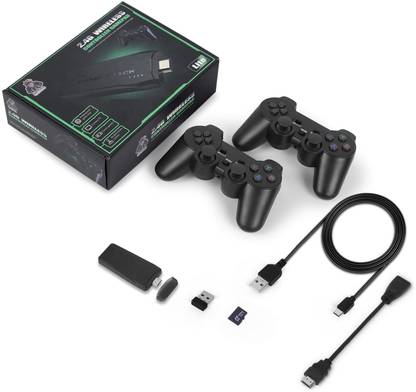 HG WORLD Retro Game Stick 2.4G Wireless Classic Video Game Portable Pocket Gaming Console  Motion Controller