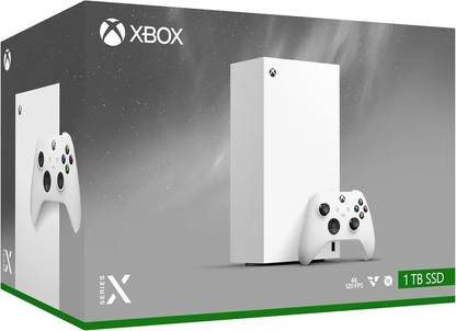Xbox Series X 1TB SSD Digital Gaming Console Next-Gen Performance For 4K Upto 120 FPS Compact & Energy-Efficient Ultra-Fast Load Times With True 3D Spatial Sound 1000 GB with Microsoft X box Series X Wireless Controller