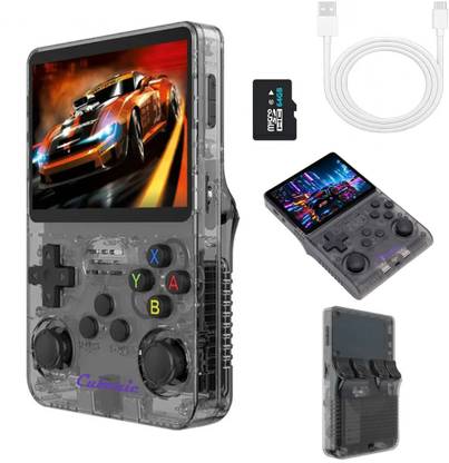 Xplore R36S Open Source Dual TF Card Slot, 3.5"HD Display & Expandable Storage Deluxe Edition with Full Game, Game and Expansion Pack