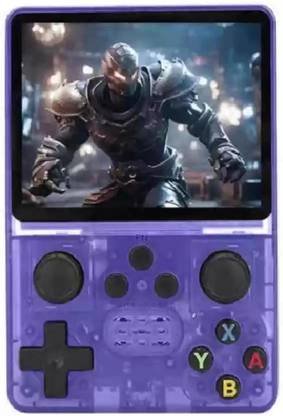 Confiavel R35S Retro Video Game Console Built In PSP Games 64 GB with Tekken 3, Cadillacs and Dinosaurs, Mario, Road Fighter, Other Retro Games