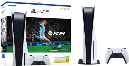 SONY PlayStation 5 console- FC 24 825 GB with EA SPORTS FC 24 full game voucher