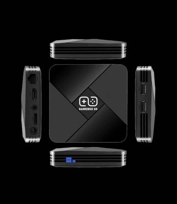 EXtreme Game Box G5 4K HD Super Console X - 20+ Emulators 5600+ Games Retro TV Box 64 GB with GTA Vice City, Cadillacs and Dinosaurs, Mario, Snow Bros, Road Fighter, Tekken 3