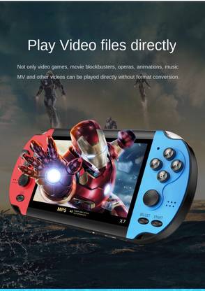 NextTech X7 PSP Game Console:Unlock The Power of 1000+ Games and Nostalgic Memories YR-03 8 GB with 1000+ Games