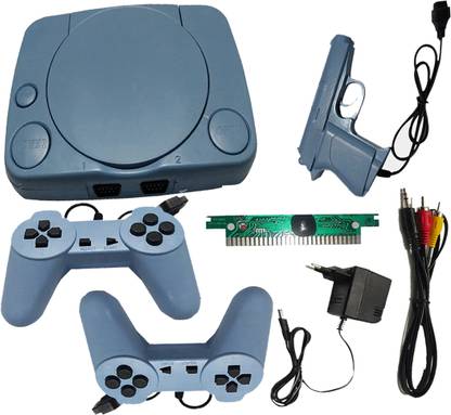 Nouveau NV Popular Classic Tv Video Gaming Console With In-Build More Games 1 Extra Chip NA GB with Contra, Super Mario Bros, Snow Bros, Dr. Mario, Turtles