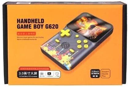 HG WORLD Retro Gameboy G620 Classic VideoGames Portable Handheld PocketConsole,3.5"Screen NA GB with Super Contra & Many More Games