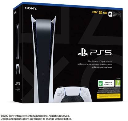 SONY Sony_PlayStation 5 Digital Standalone with pre installed game 825 GB with ASTRO'S PLAYROOM