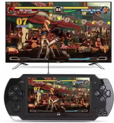 GLOWISH TV OUT POCKET MP4 PLAYER WITH 1000 GAMES INCLUDED 8 GB 8 GB with 1000 GAMES, TEKKEN 3, RACING, ARCADE, Shooting, Arcade