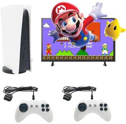 Elevea GS5 2 Player TV Video Game Console - 620 Classic Games, Retro Fun - Perfect Gift NA GB with yes