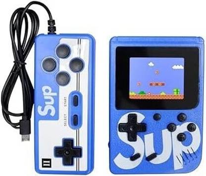 HG WORLD Sup R35X 2 Player Retro 400+ Classic Video Games Portable Gaming Console 64 GB with 3.5" Screen, Contra, Turtles, Tank, Bomber Man, Aladdin, Etc