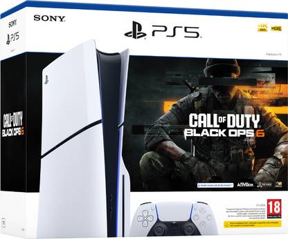 SONY PS5 Console Disc (Slim) CFI-2008A01 1 TB with Call of Duty Black OPS6