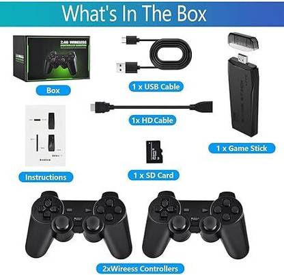 SSR 2.4G GAME CONSOLE 64 GB with 20000 PLUS