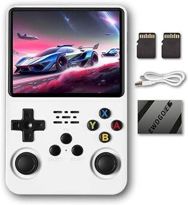 BCG R36S Retro15K+ Classic Video Games Portable Handheld Pocket Console,3.5" Screen 64 GB with Yes