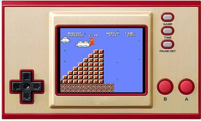 NINTENDO Game & Watch Color Screen GB-35 Classic Game Station NA GB with Super Mario Bros, The Legend of Zelda, Pac-Man, And Many More Games
