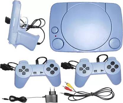 Inquisitive TV Video Game 8 Bit Console With Inbuilt Games 1990 - GB with Contra, Super Mario Car race etc