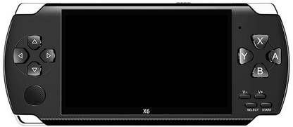 GLOWISH TOP QUALITY MATT SCREEN POCKET GAME PLAYER VINTAGE GAMES INCLUDED 4 GB with 100 GAMES, Tekken 3, Racing, Contra, mario