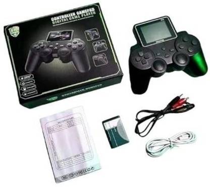 MOOZMOB 520 Games Video Game with AV Cable for TV, Multi Player with built-in Games Contra Series, Super Mario Series, Angry Bird, Adventure Battle