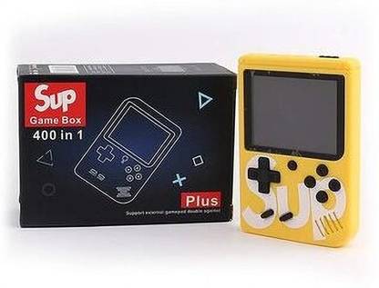 HG WORLD Sup R35X Retro 400+ Classic Video Games Portable Handheld Gaming Console 64 GB with 3.5" Screen, Contra, Turtles, Tank, Bomber Man, Aladdin, Etc