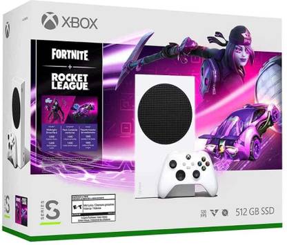 MICROSOFT Xbox Series S 512 GB with Fortnite, Rocket League
