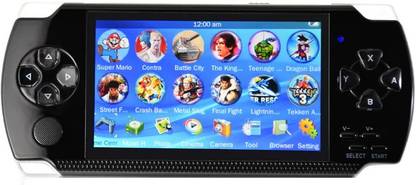 TECHZONE PSP Built-in Games MP4 Player Tv Out Portable Game Console With 10000 TZ_PSP_12 8 GB with Mario, Contra, Mustafa, Tekken 3, etc.