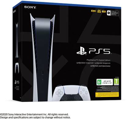 SONY PlayStation 5 Digital Edition 825 GB with Astro's Playroom