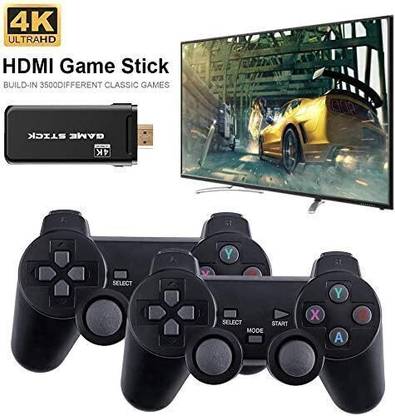 UPOZA Wireless video games for tv gaming, Retro gaming console with Game Stick 64 GB with Old School Station Video Games