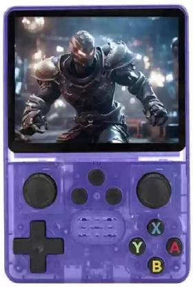 HG WORLD R35S Retro 8K+ Classic Video Games Portable Handheld Gaming Console,3.5" Screen 64 GB with Preinstalled 8000+ Classic Games, PSP Games Support, Super Contra & Many More Games