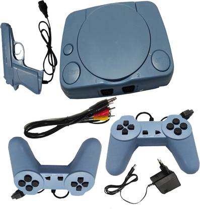 Nouveau NV0106 2 Player Kids Tv Video Game With 1 Shooting Gun Game Box NA GB with Contra, Duck Hunt, F1 Race, Dr. Mario