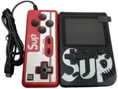 Khatusha T379 Pro Sup Game Remote Handheld Console With Remote Multiple game in One 8 GB with Mario/Super Mario/Contra/Turtles