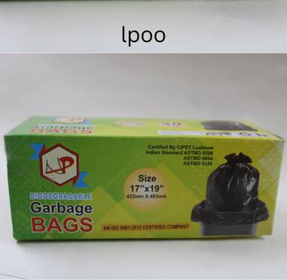 lpoo Garbage Bags, Small Small 6 L Garbage Bag  Pack Of 30