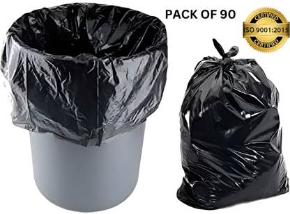 mrenterprise Garbage polybag 90 Pieces Large 15 L Garbage Bag  Pack Of 90