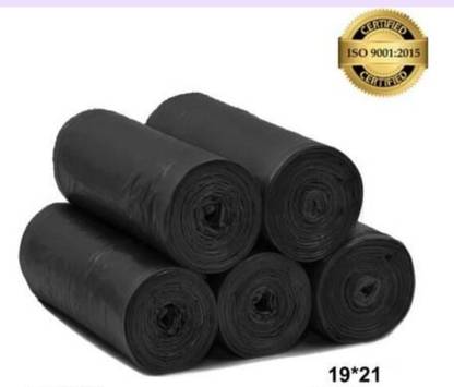UniBAG Biodegradable Garbage bag Medium Size 19 X 21(4 rolls)120 Bags Medium 15 L Garbage Bag  Pack Of 120