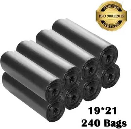 GSC PACK OF 8 MEDIUM 13 L GARBAGE BAG Medium 13 L Garbage Bag  Pack Of 240