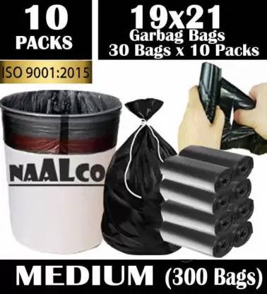 Clean Home GB 300 Medium 15 L Garbage Bag  Pack Of 300