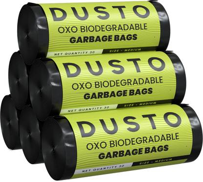DUSTO Bio-degradable Garbage Bags Great Quality Large 20 L Garbage Bag  Pack Of 90