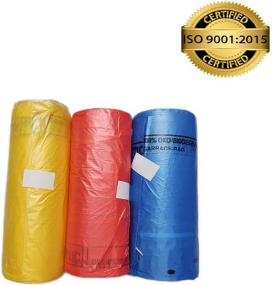 Shrinay 3mix-new bag Covers Clean Medium 12 L Garbage Bag  Pack Of 90