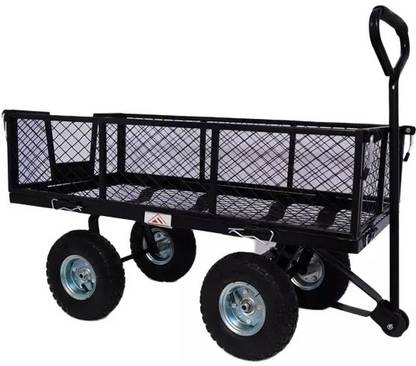 Fulcrum 300 Kg Loading Capacity Metal Dump Cart TC1840A Yard Cart Garden Cart