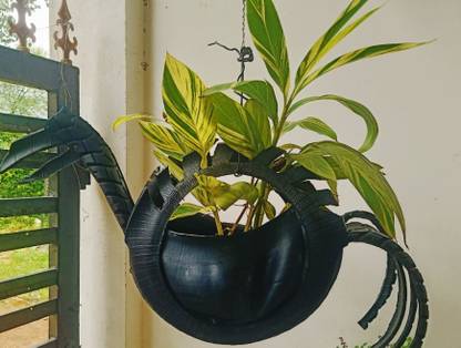 Scrap Tire to Treasures Flower pots Garden Gnome