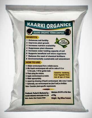 KAARKI VERMICOMPOST|(POWDER) Garden Mulch