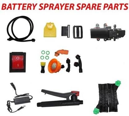 U-GROW INDIA Spares Part Kit Battery Spare kit 16 L Backpack Sprayer
