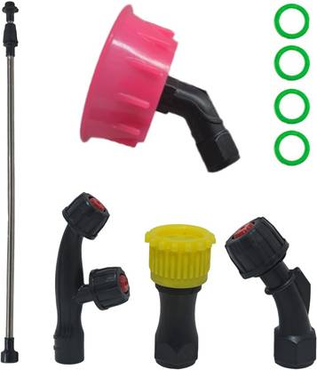 OEM Sprayer Lance with 4 Nozzle Set, Washer Adjustable with Washers for Battery 20 L Backpack Sprayer